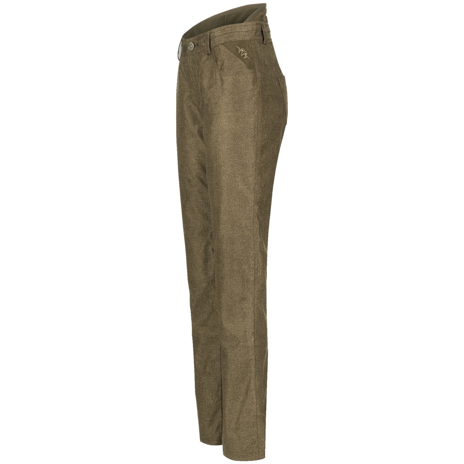 Blaser Ladies Vintage Pants Celina Dark Brown Melange