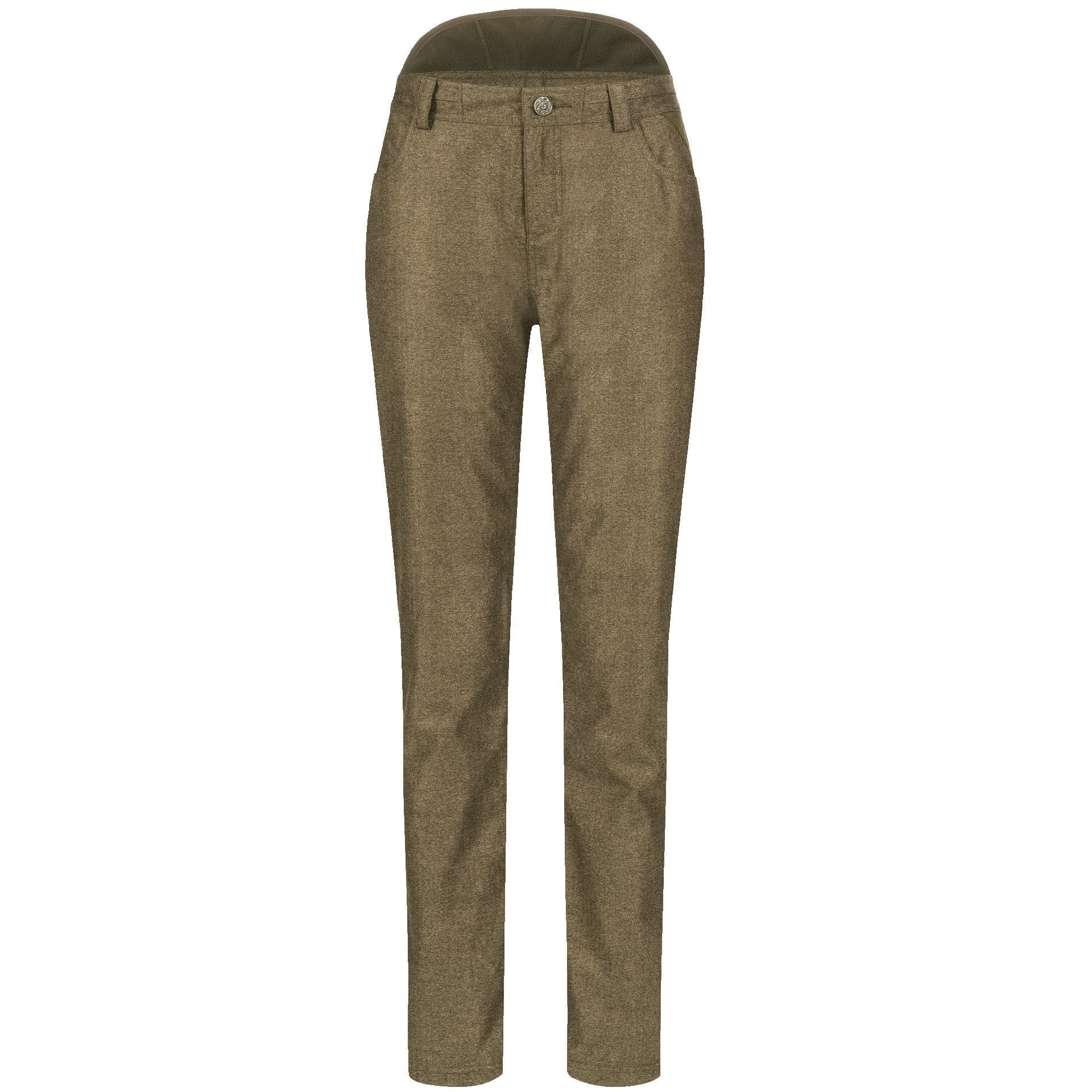 Blaser Ladies Vintage Pants Celina Dark Brown Melange