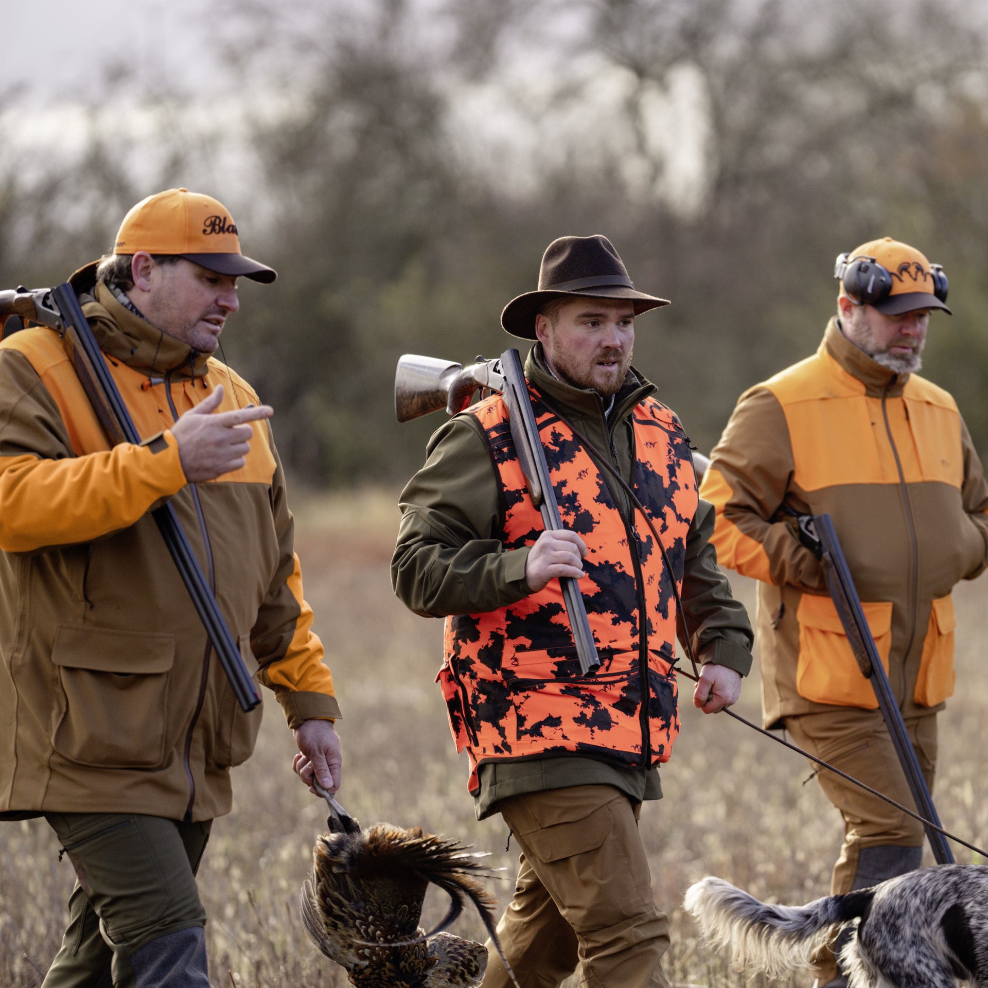 Blaser Striker Cap Limited Edition Blaze Orange/Dark Brown