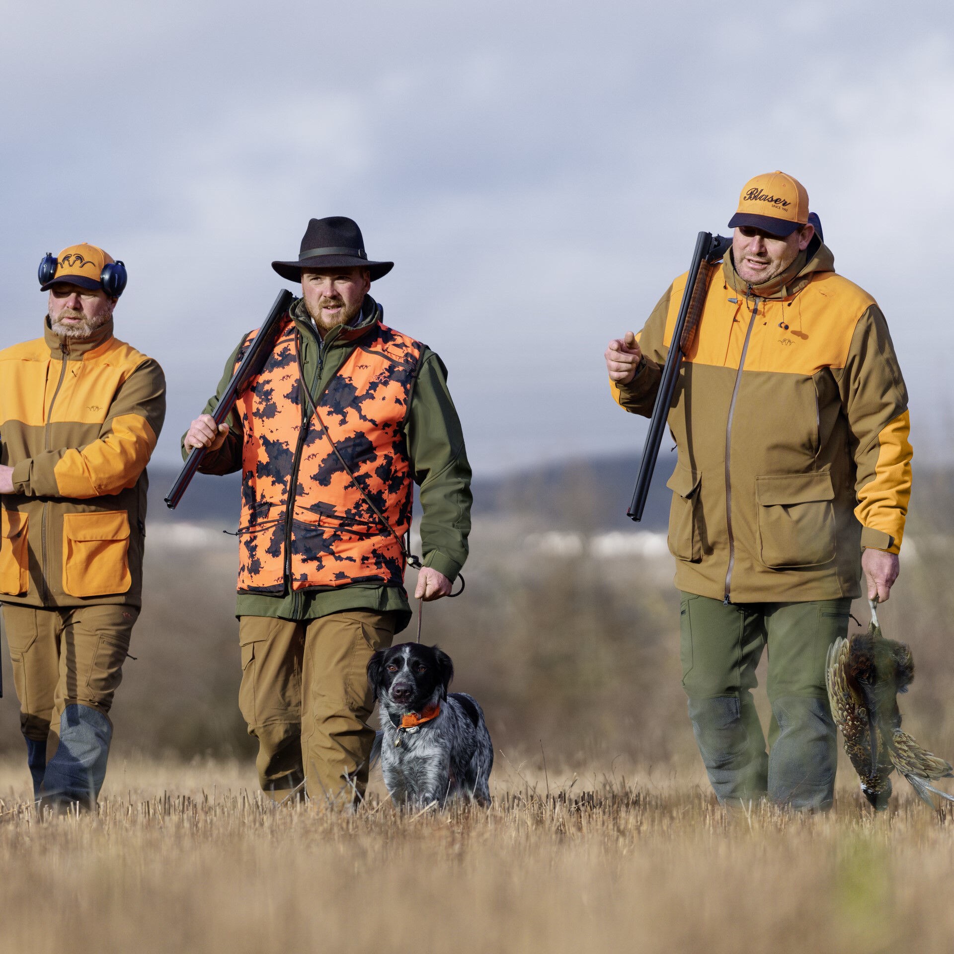 Blaser Striker Cap Limited Edition Blaze Orange/Dark Brown