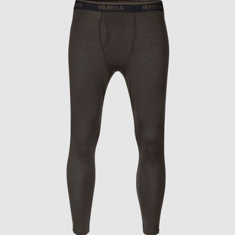 Härkila Base All Season Side Zip Long Johns Shadow Brown