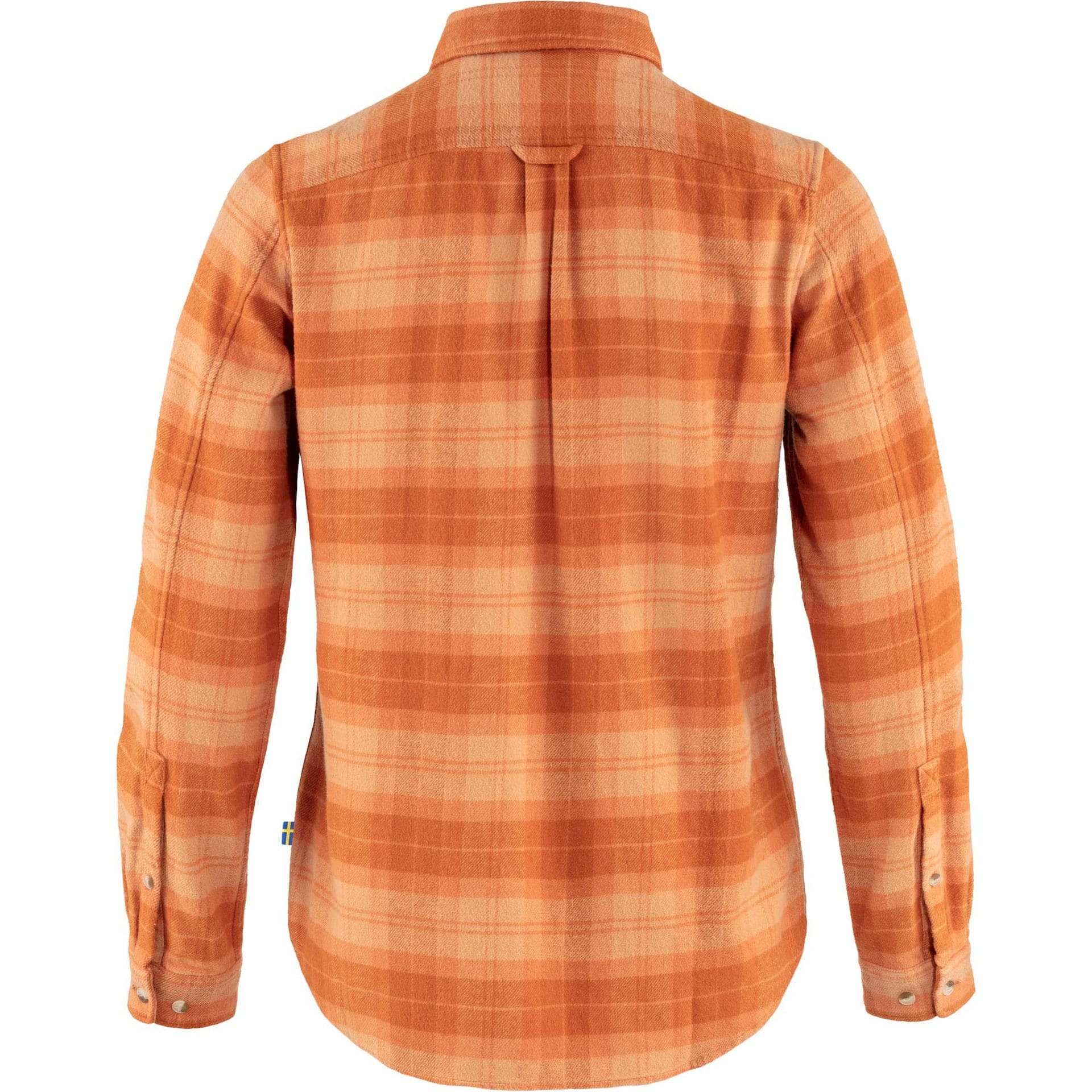 Fjällräven Övik Heavy Flannel Shirt W Peach Sand-Desert Brown