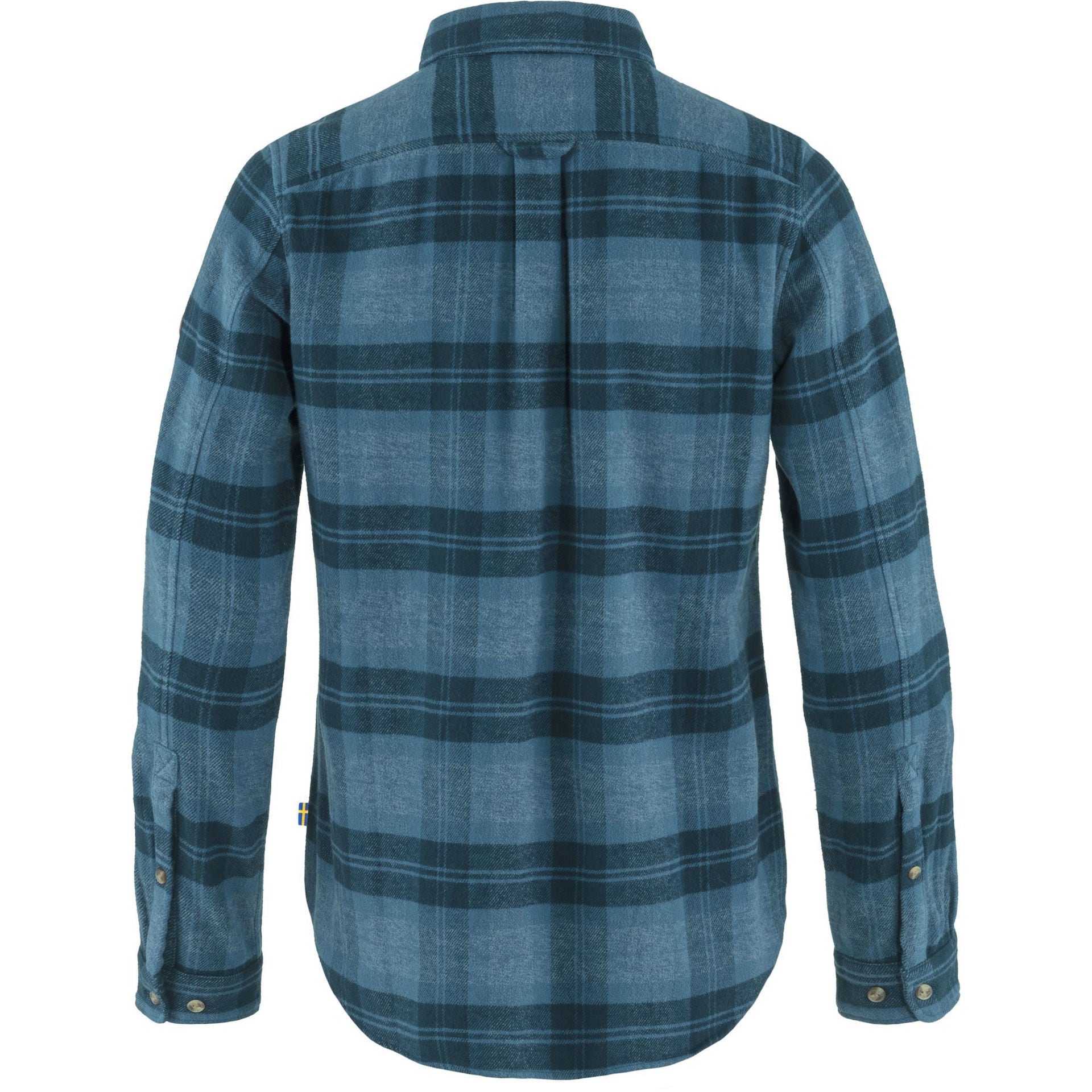 Fjällräven Övik Heavy Flannel Shirt W Indigo Blue-Dark Navy