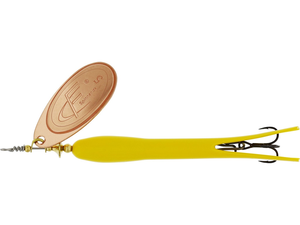 FC Spinner Upstream 20G #5 Fluoro Yellow Copper Blade