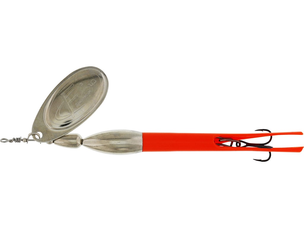 FC Spinner Downstream 30G #5 Fluoro Orange Silver Blade
