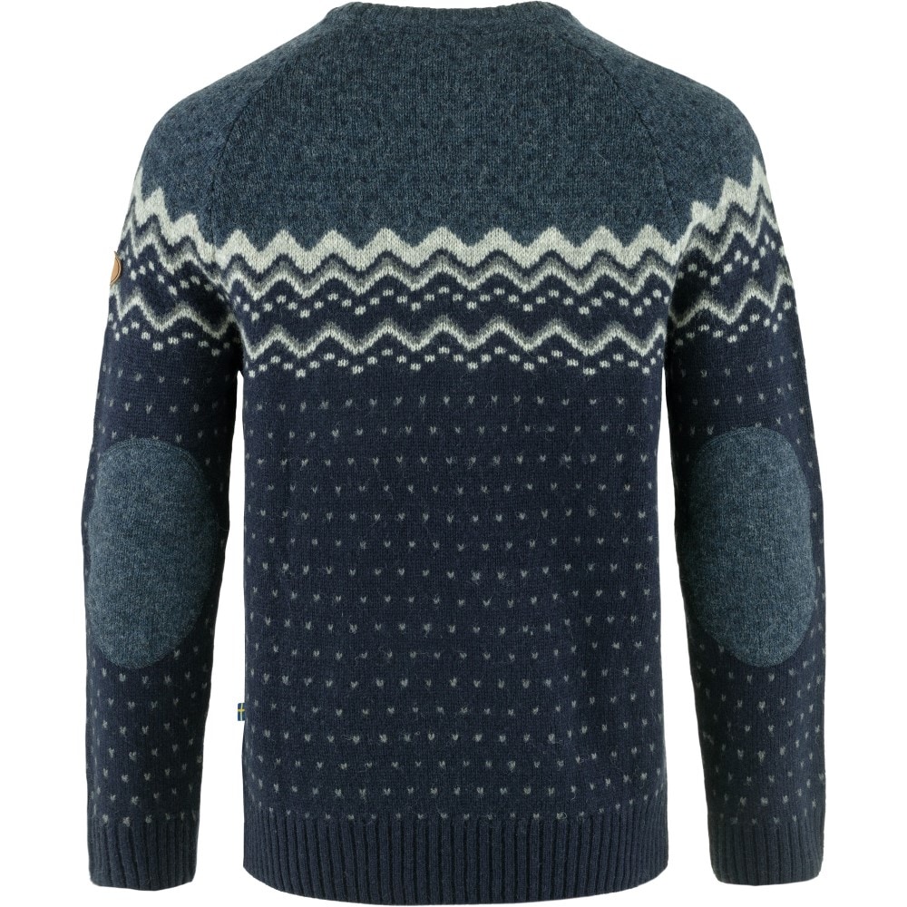 Fjällräven Övik Knit Sweater M Dark Navy - Mountain Blue