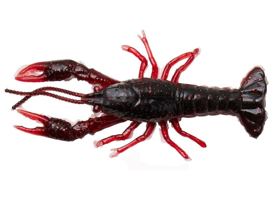 Savage Gear NED CRAW 6.5CM 2.5G F BLACK AND RED 4PCS
