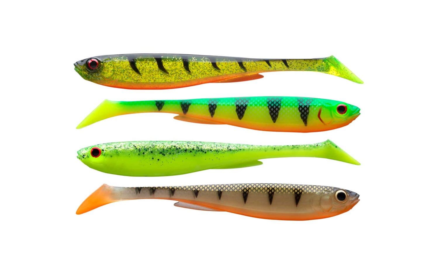 Daiwa PX SLIM SHAD Y 7.5cm FLASH SET