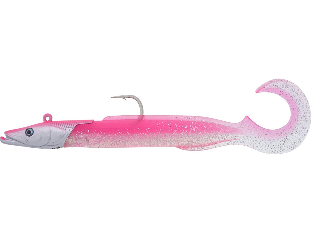 Westin SANDY ANDY CURLTAIL JIG 122G 22CM GLOWING LIPSTICK #8/0 1+2PCS
