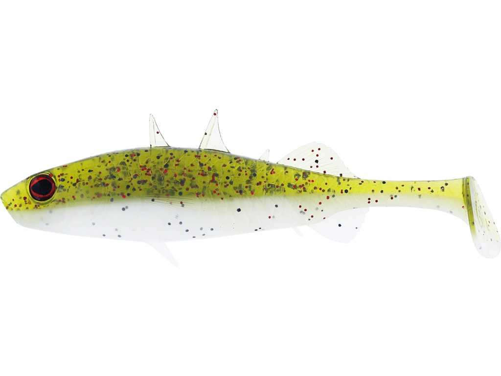 Westin STANLEY THE STICKLEBACK SHADTAIL 5,5CM 1,5G SEAWEED PEARL 4PCS
