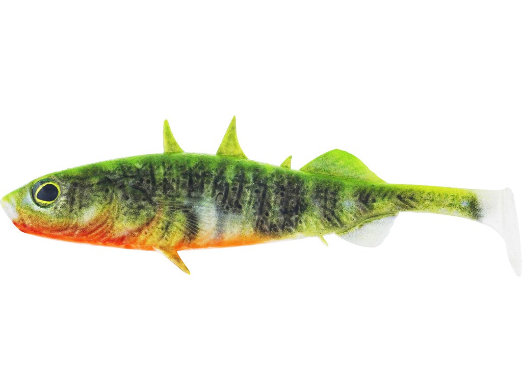 Westin STANLEY THE STICKLEBACK SHADTAIL 5,5CM 1,5G CHARTREUSE STICKLEBACK 4PCS