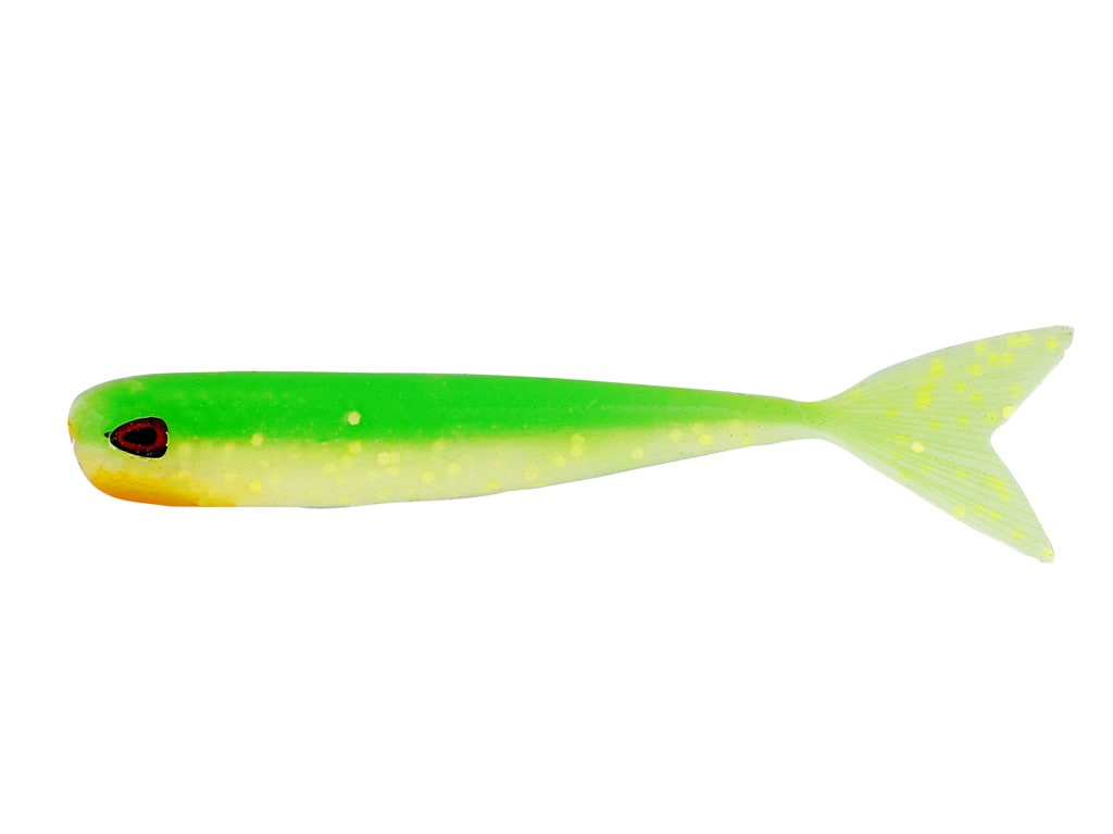 Westin MEGATEEZ V-TAIL 5CM 1G UV SLIME 4PCS