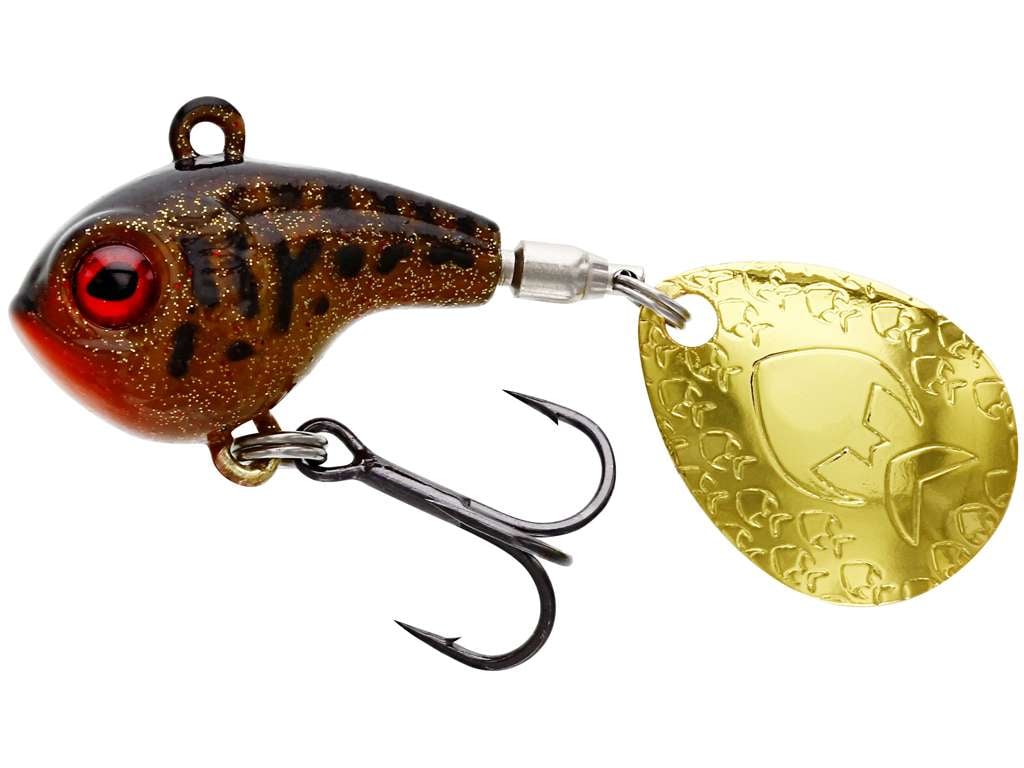 Westin DROPBITE SPIN TAIL JIG 3,2CM 12G SINKING MOTOROIL BURBOT