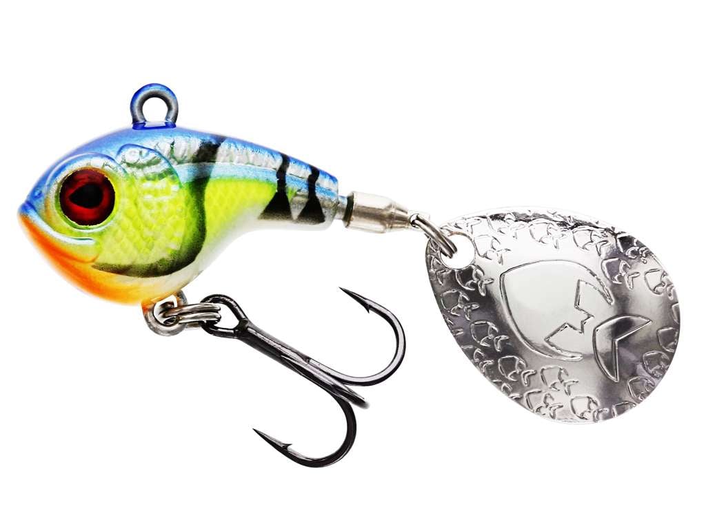 Westin DROPBITE SPIN TAIL JIG 3,2CM 12G SINKING CHART. BLUE CRAW