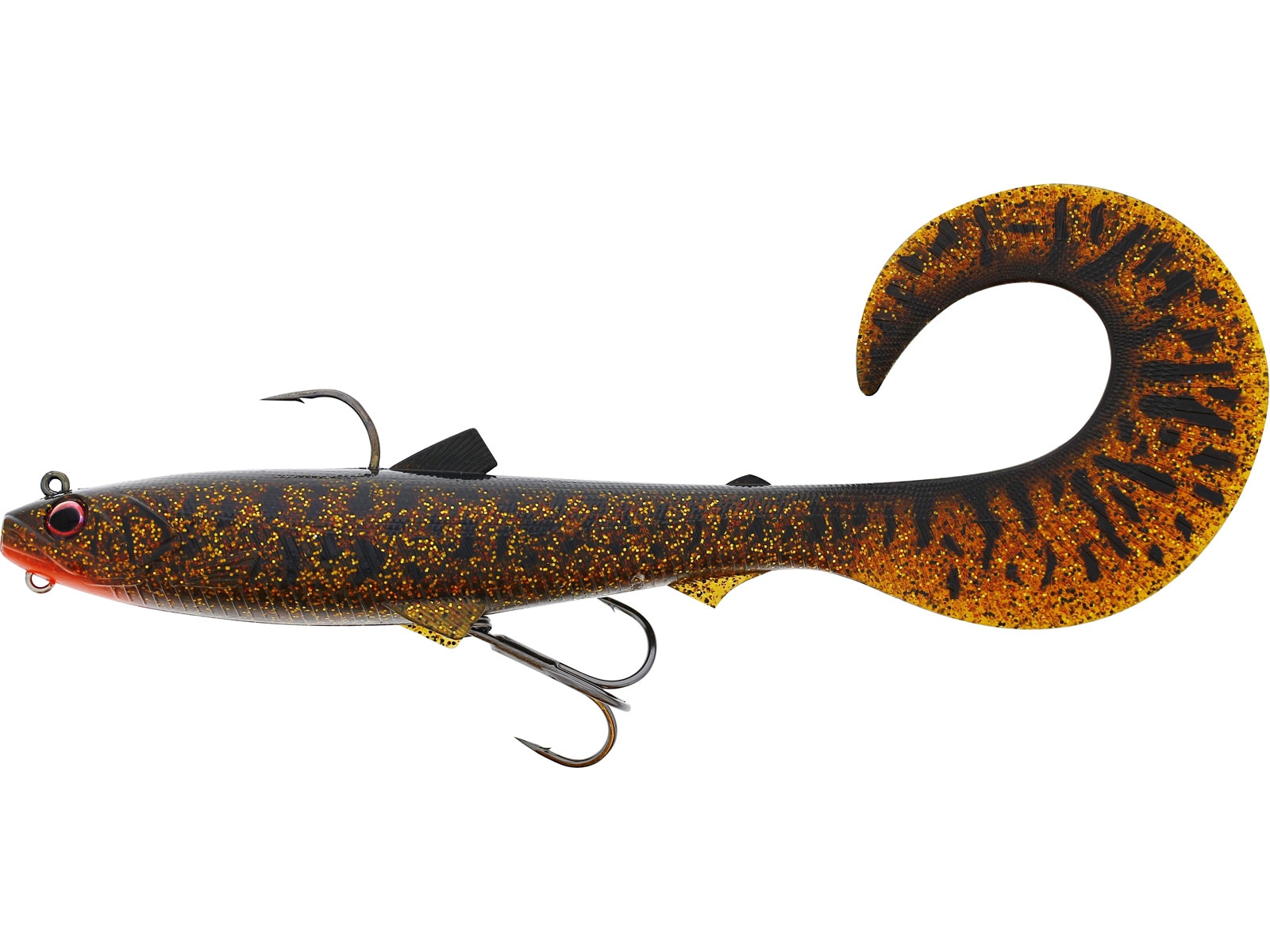 Westin BULLTEEZ CURLTAIL R2F 21CM 73G SINKING MOTOROIL BURBOT