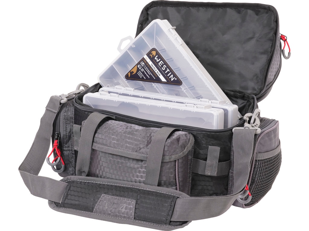 Westin W4 LURE BAG PLUS 4 BOXES SMALL TITANIUM BLACK