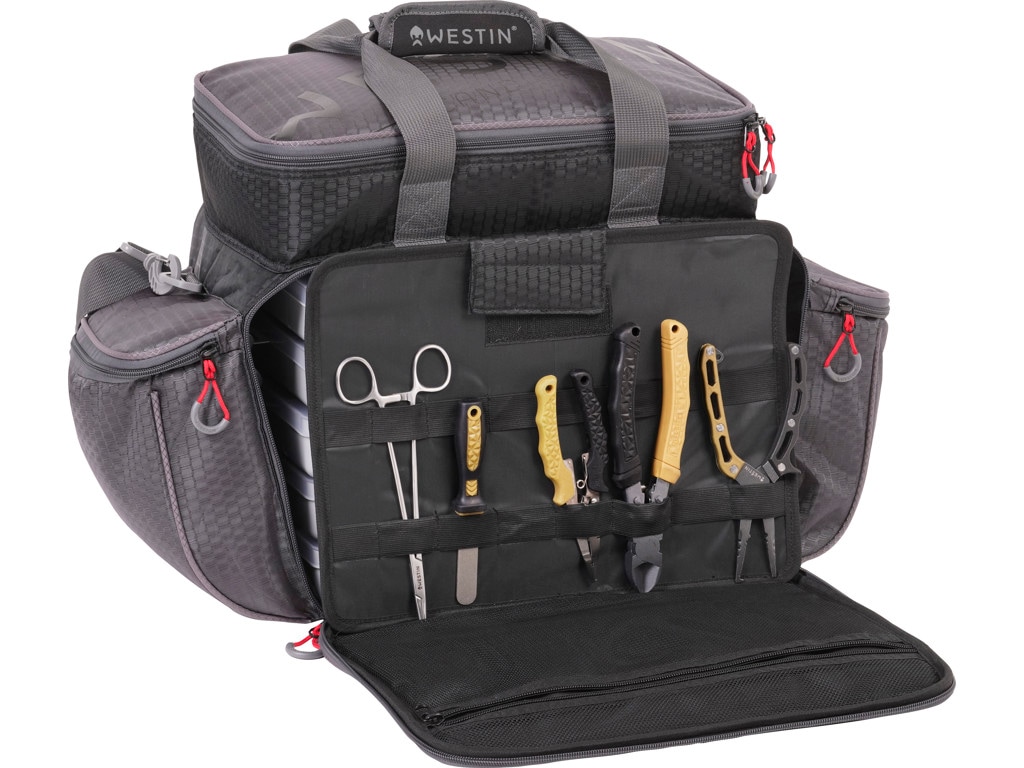 Westin W4 MASTER LURE BAG 5 BOXES OS TITANIUM BLACK