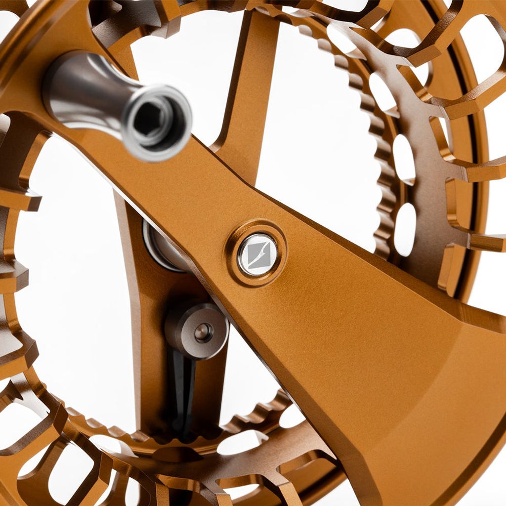 Lamson Purist II -3+ Reel Whiskey