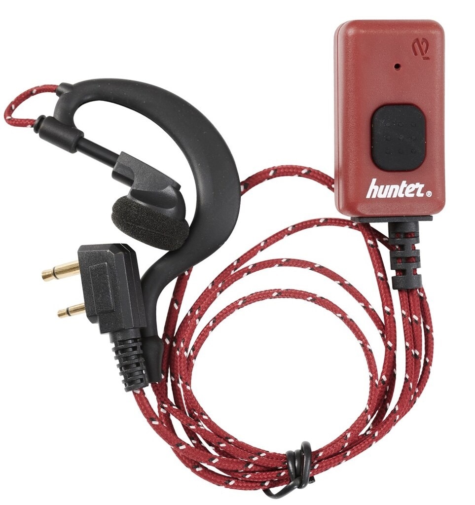 Hunter F1 Jaktradio pakke ink skogsantenne og miniheadset