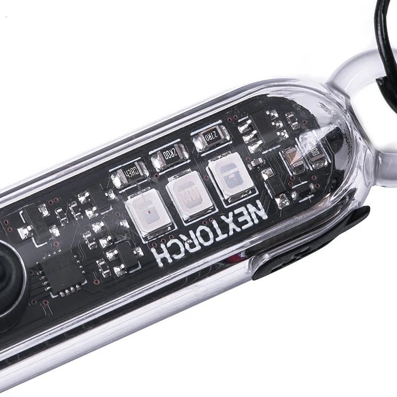 NexTorch K40 Multi-light Source Keychain Flashlight