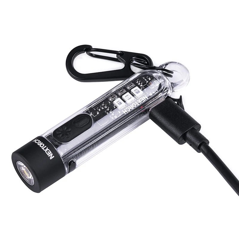 NexTorch K40 Multi-light Source Keychain Flashlight