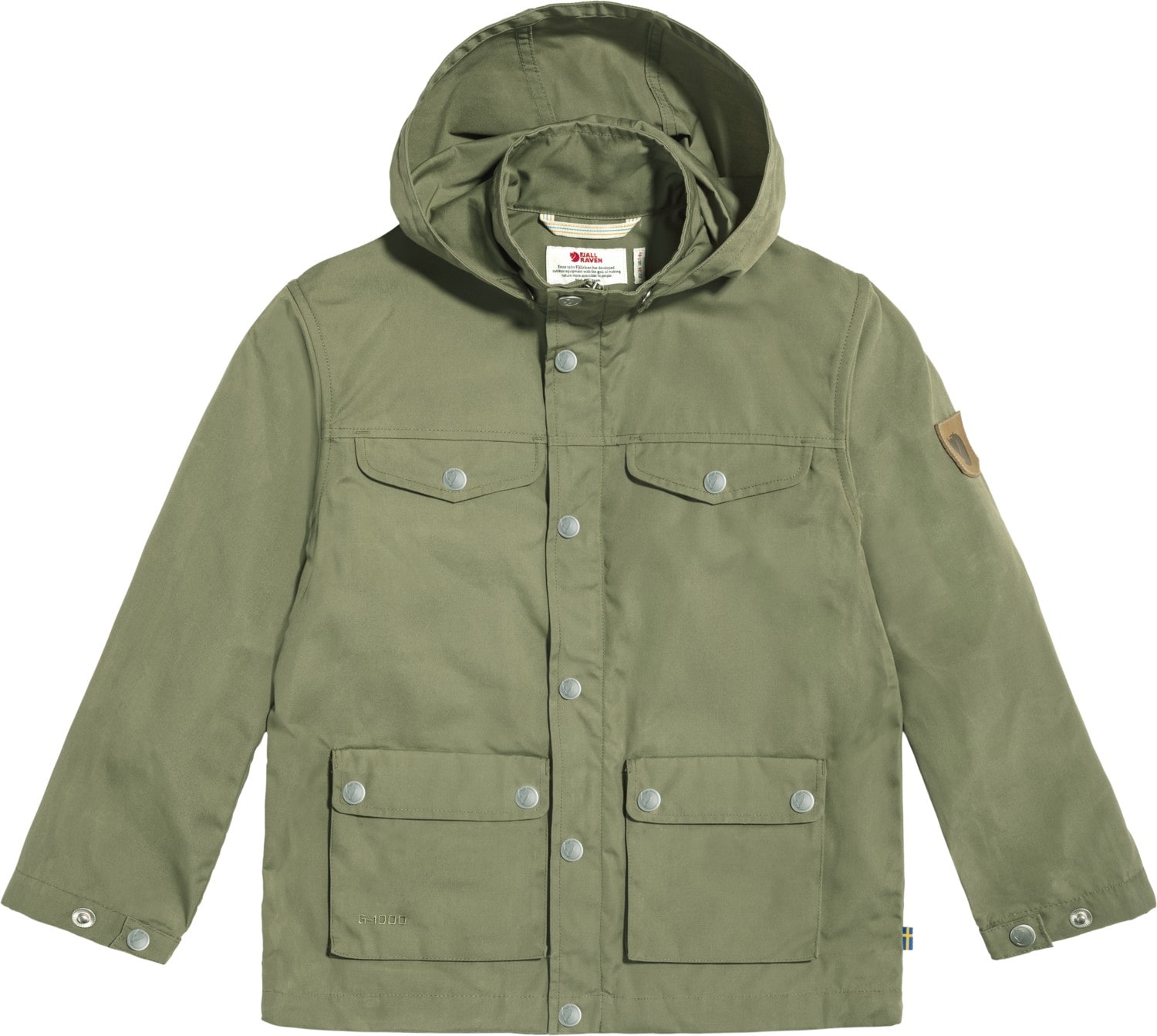 Fjällräven Kids Greenland Jacket Green