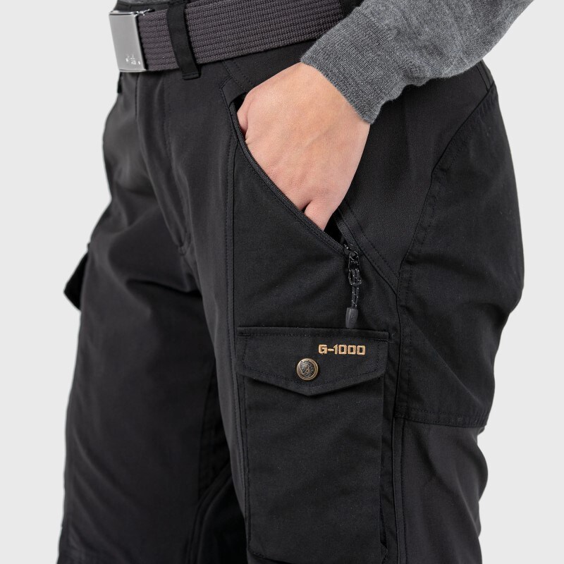 Fjällräven Nikka Curved Trousers W Suede Brown