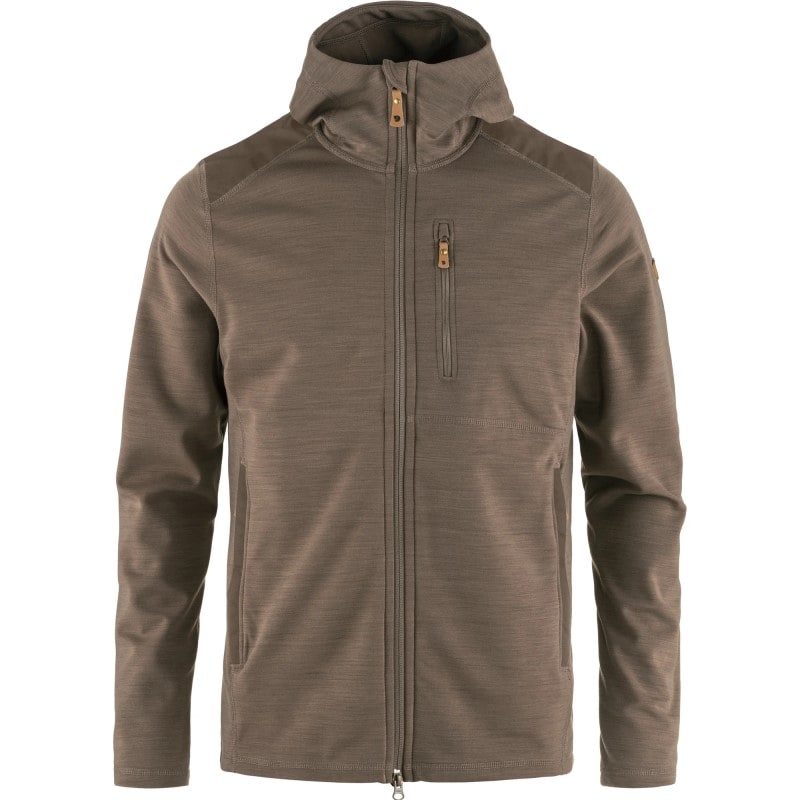Fjällräven Keb Fleece Hoodie Suede Brown