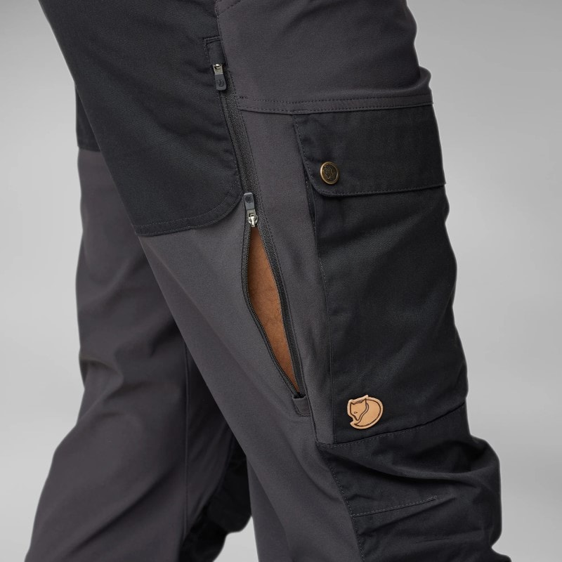 Fjällräven Keb Trousers Regular M Dark Olive - Dark Grey