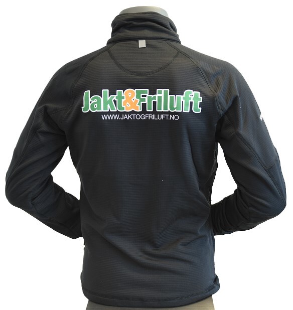 Topaz J&F Fleecejakke Herre Sort
