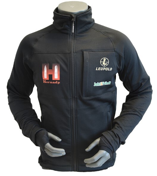 Topaz J&F Fleecejakke Herre Sort