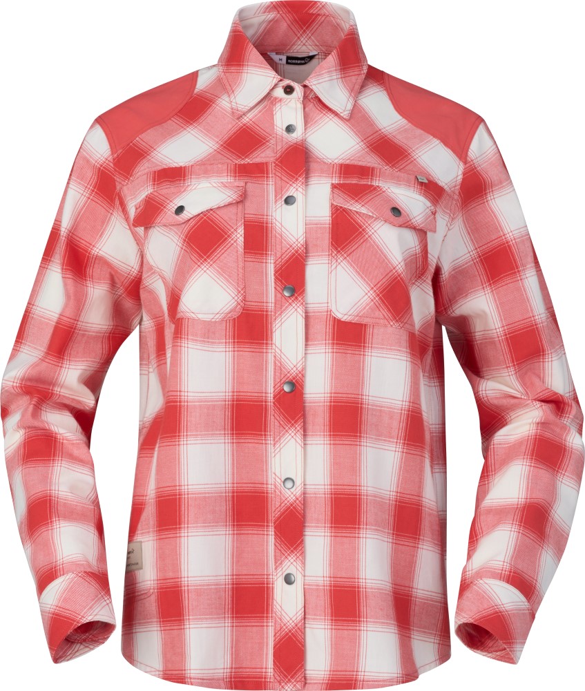 Norrøna femund flannel Shirt (W) Paprika