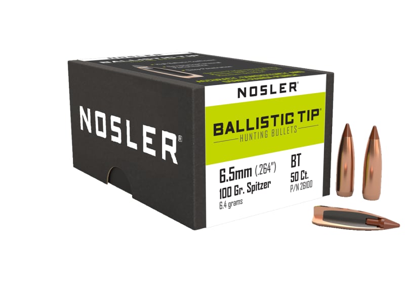 Nosler Ball.Tip Kuler 6,5mm 100gr SP