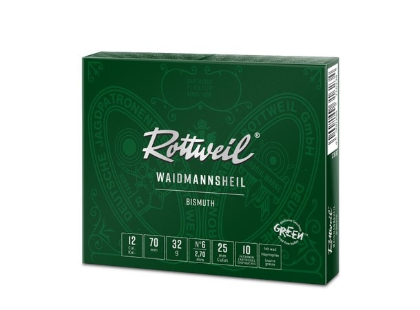 Rottweil Waidmannsheil Bismuth 12/70 32G Nr.6 10pk