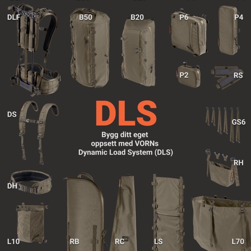 Vorn DLS Setup #4 Transportsekk