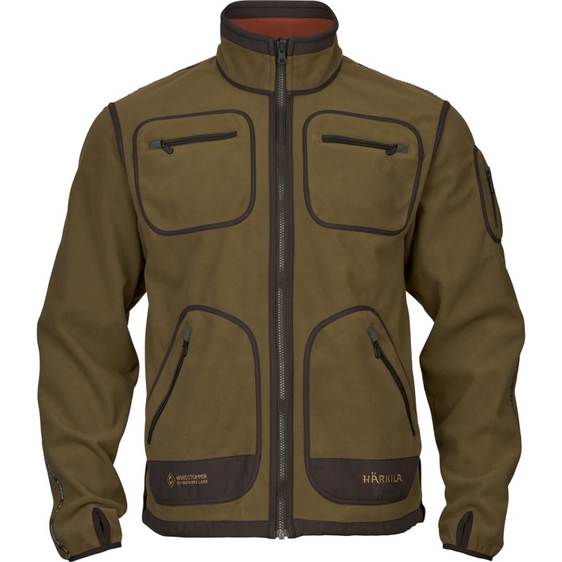 Härkila Kamko fleece Dark Olive/Arabian Spice