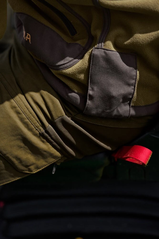 Härkila Kamko fleece Dark Olive/Arabian Spice