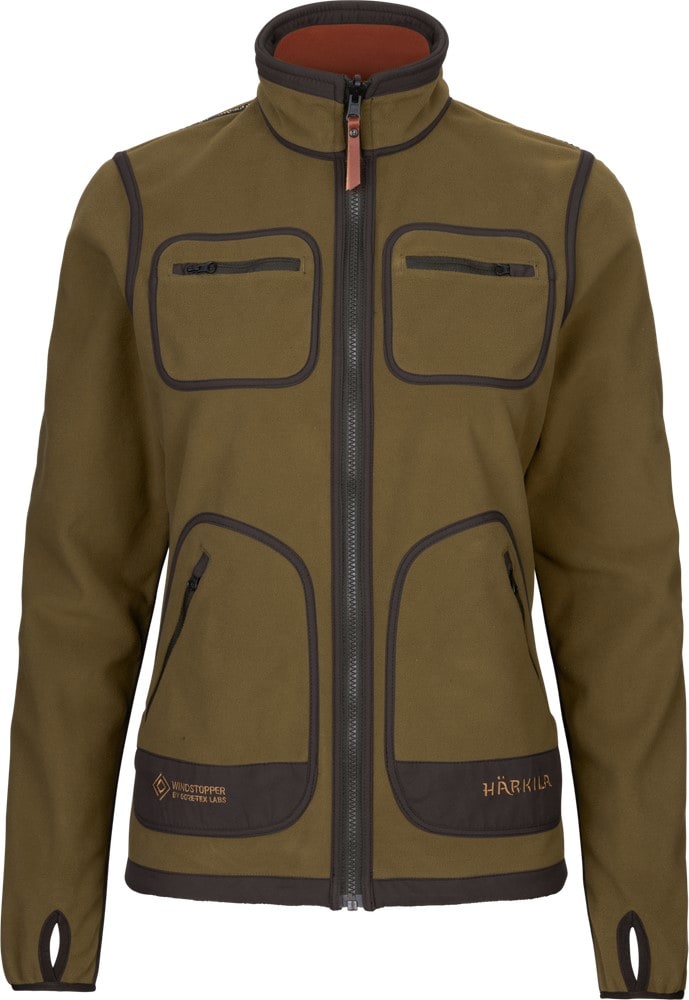 Härkila Kamko fleece Women Dark Olive/Arabian Spice