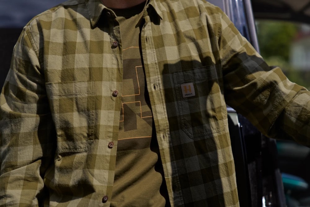 Härkila Scandinavian L/S Shirt Dark Olive Check