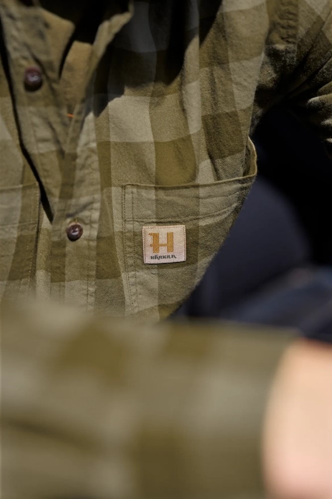 Härkila Scandinavian L/S Shirt Dark Olive Check