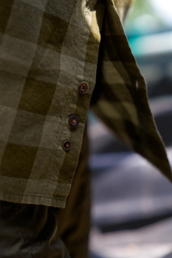 Härkila Scandinavian L/S Shirt Dark Olive Check