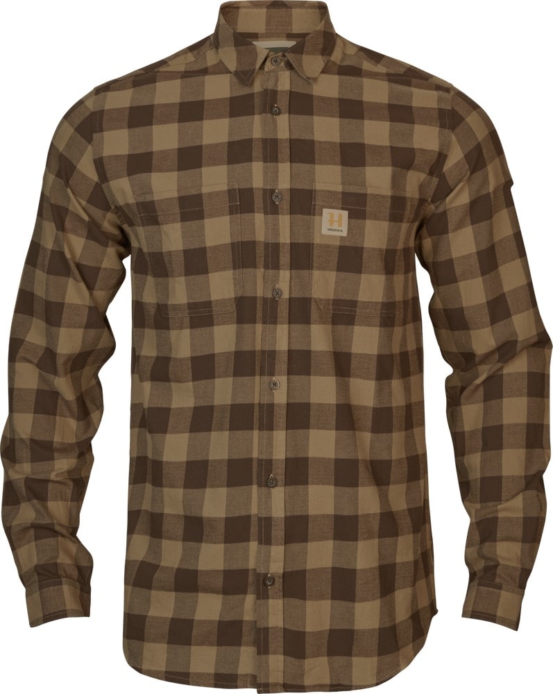 Härkila Scandinavian L/S Shirt Antique Bronze Check
