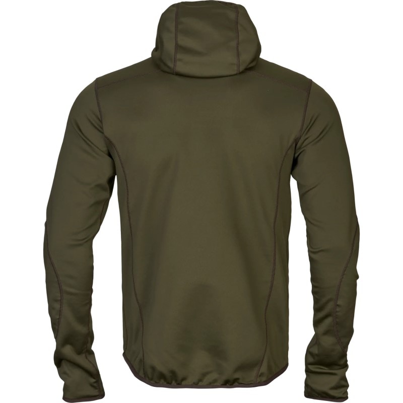 Härkila Deer Stalker Fleece Hettegenser Med Glidelås Willow Green