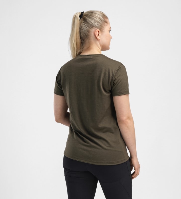 Aclima LightWool 180 classic tee W's Tarmac