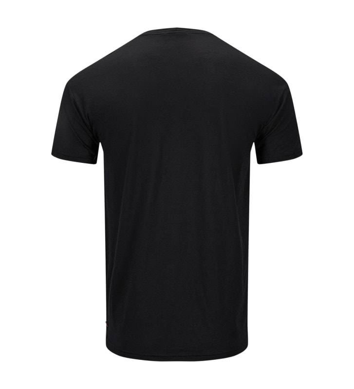 Aclima LightWool 140 Classic Tee Antler M's Jet Black