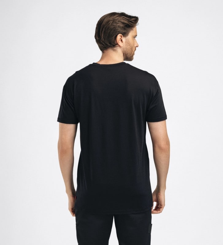 Aclima LightWool 140 Classic Tee Antler M's Jet Black