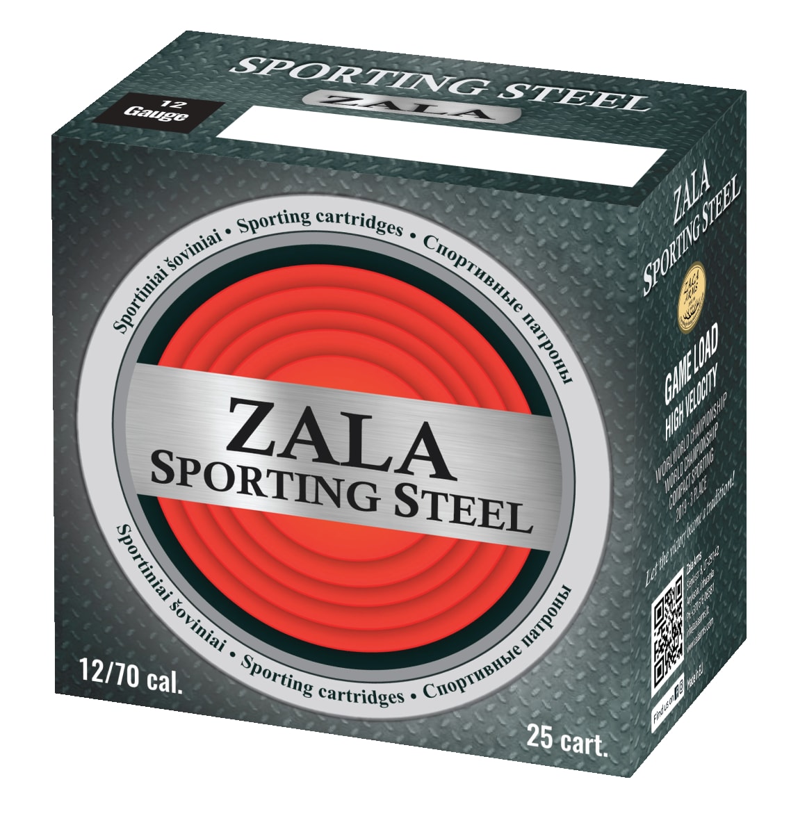 Zala Sporting Steel 12-70-7 28 GR. Lerdueskudd