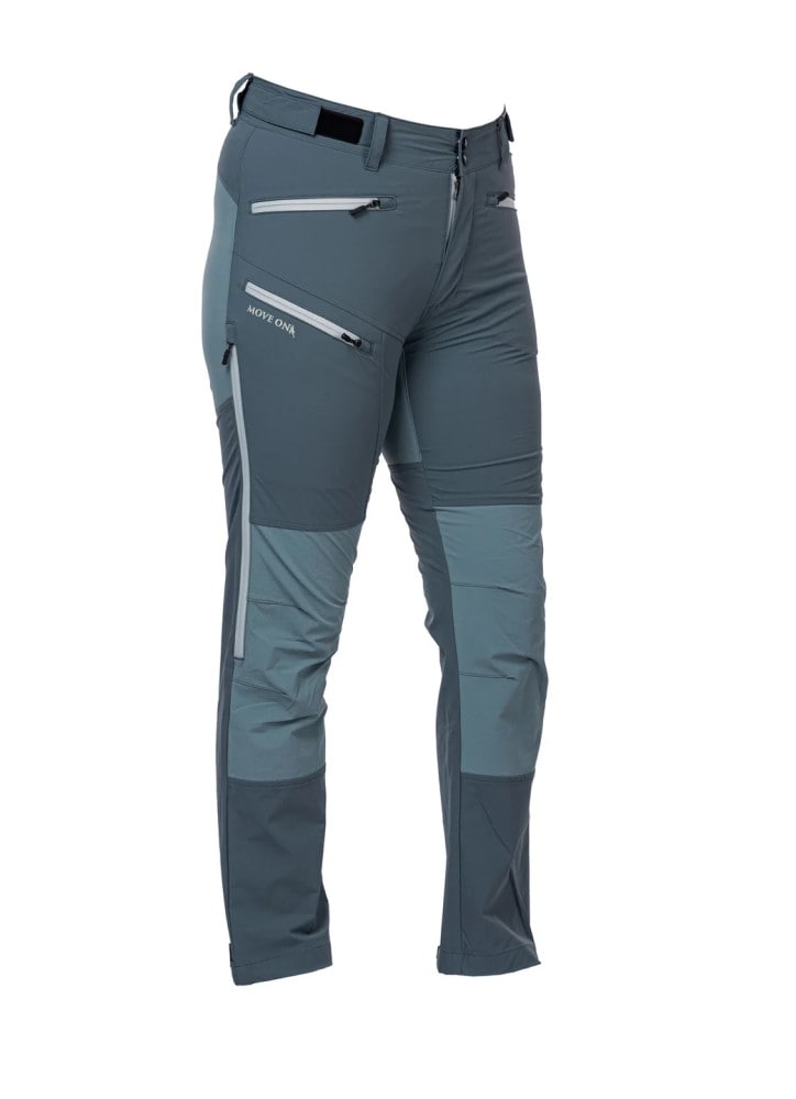 MoveOn Odda turbukse W Iron Blue/Ocean Green/Glacier