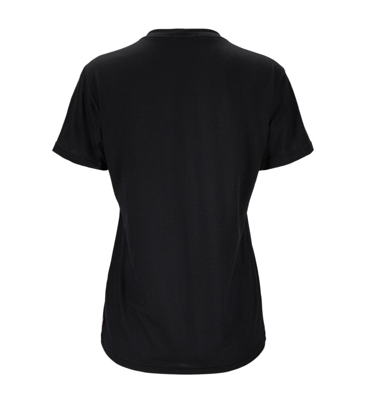 Aclima LightWool 140 classic tee antlers W's Jet Black