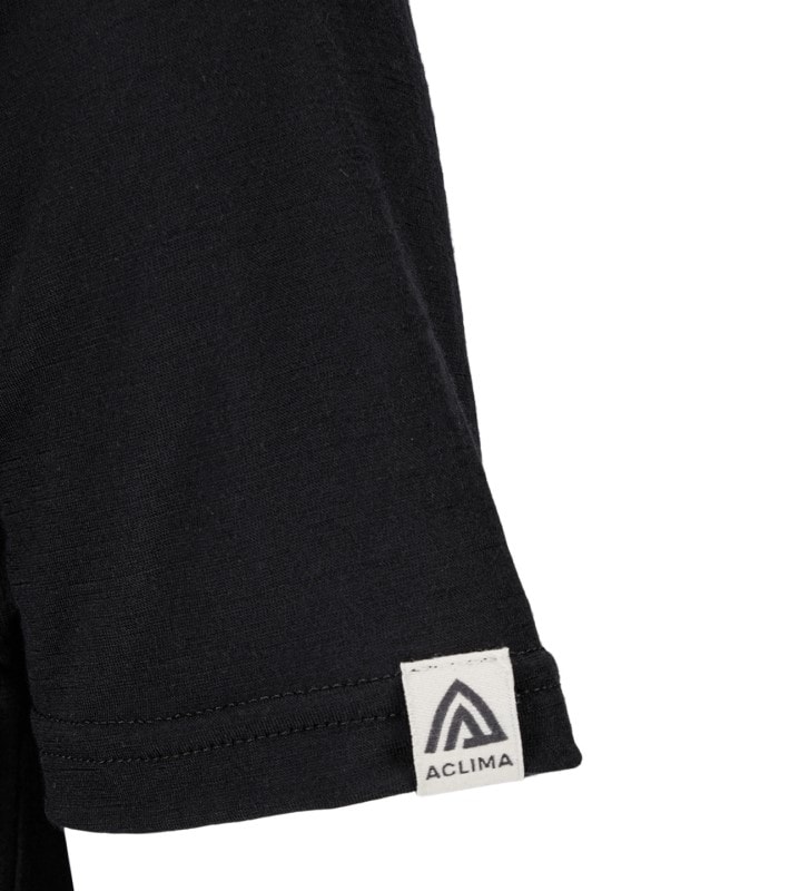 Aclima LightWool 140 classic tee antlers W's Jet Black